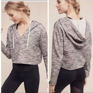 Anthropologie Cropped hoodie, small